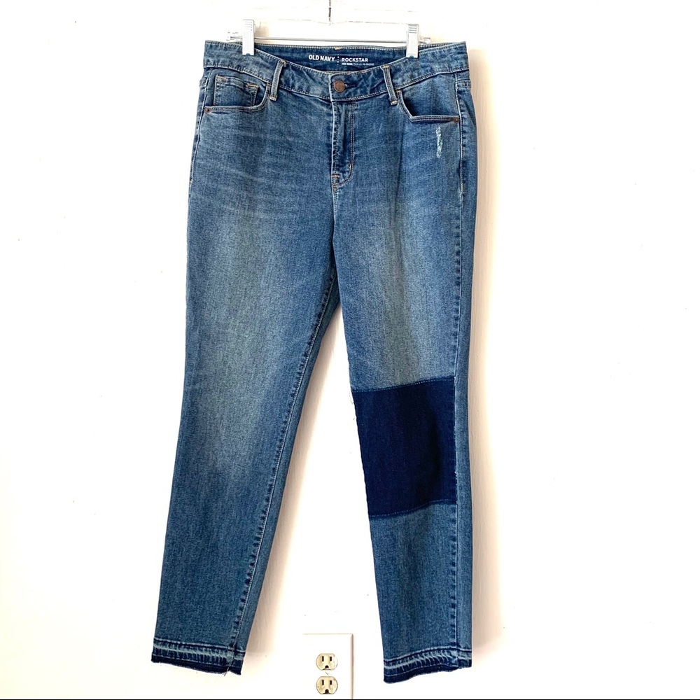 Ladies Distressed Jeans